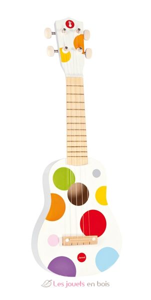 NUOBESTY Mini Ukulélé Jouet – Guitare Plastique 25 Cm, éveil Musical Pour Tout-petits