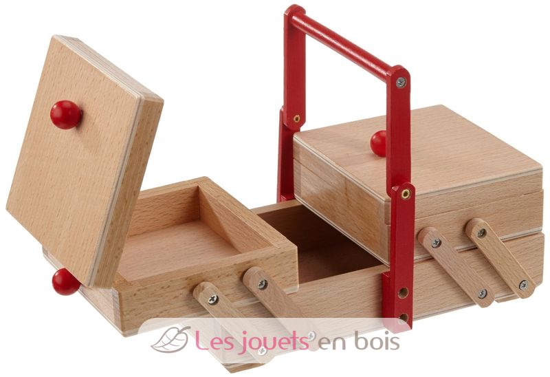 Grande Cage à Oiseaux Ancienne En Bois - 2 Compartiments - Le Palais