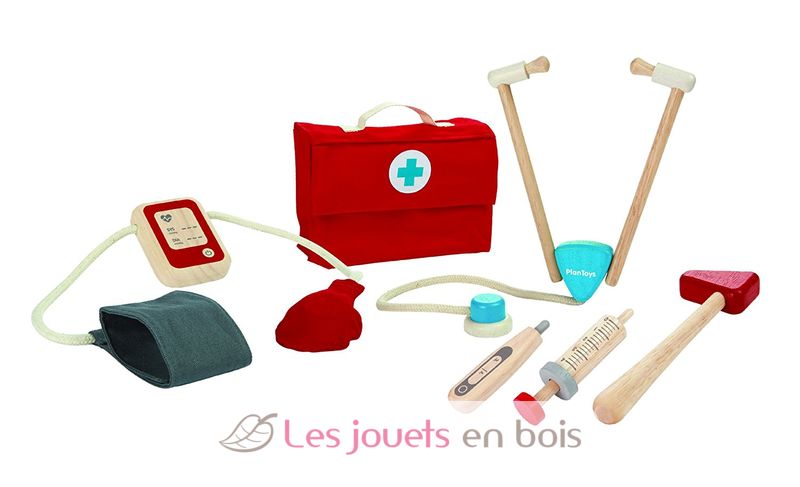 Ma valise de Docteur - Plan Toys PT3451 - Mallette de Docteur pour enfant