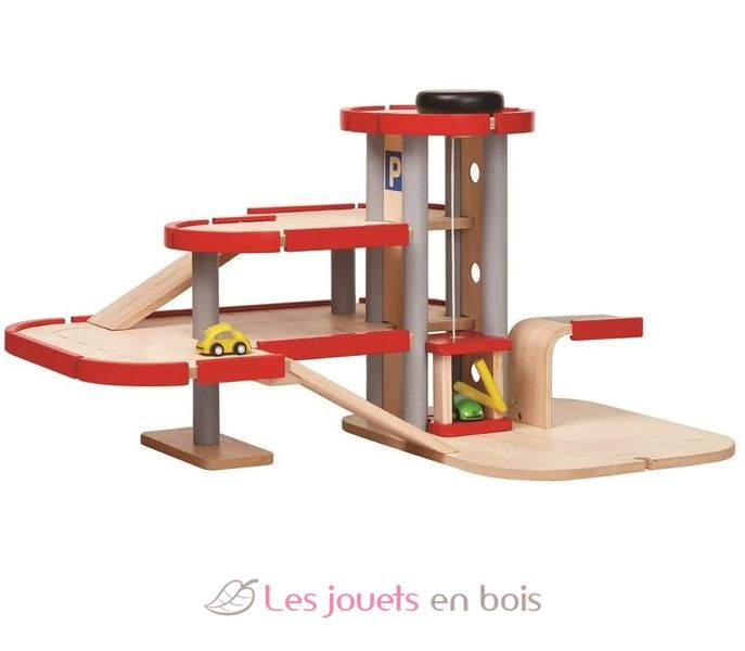 Le Toy Van - TV439 - Jeu de parking en bois pour enfants à partir de 3 ans