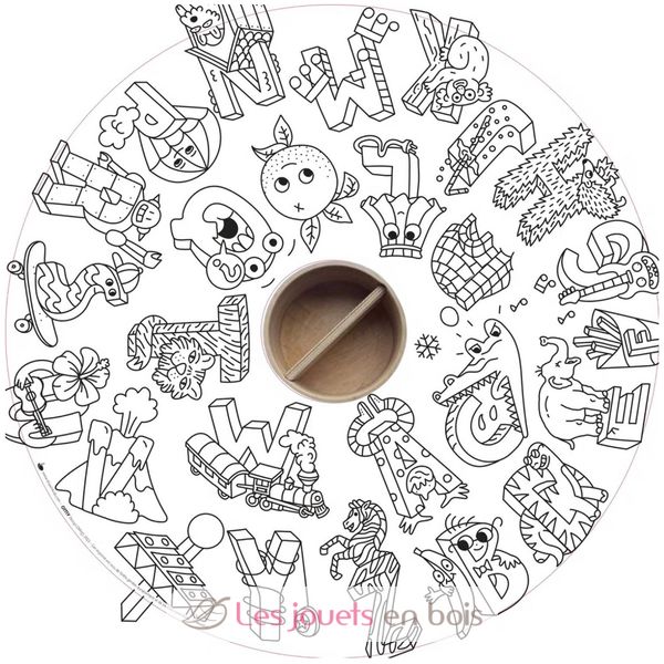 Recharge 20 Feuilles Drawin'table Home Edition – Adventure Mates | Papier Dessin & Coloriages Pour Table Enfants