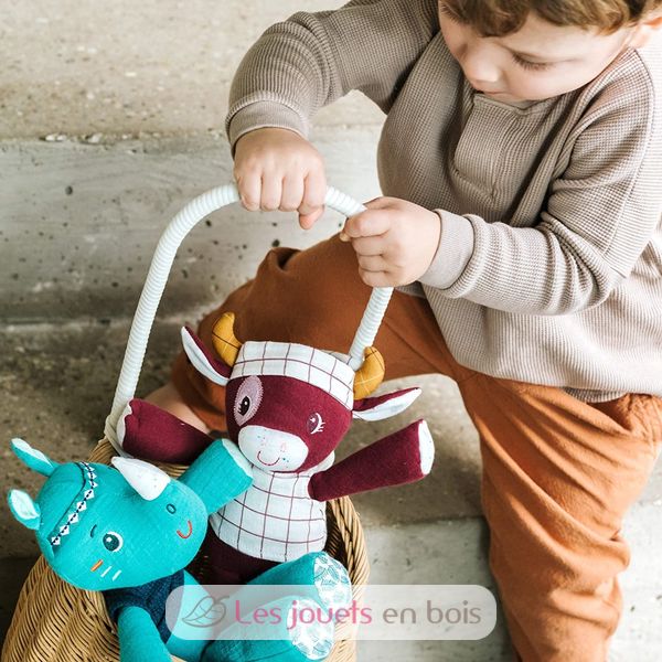 Lilliputiens - Peluche Activités Renarde Alice Caline, Livraison