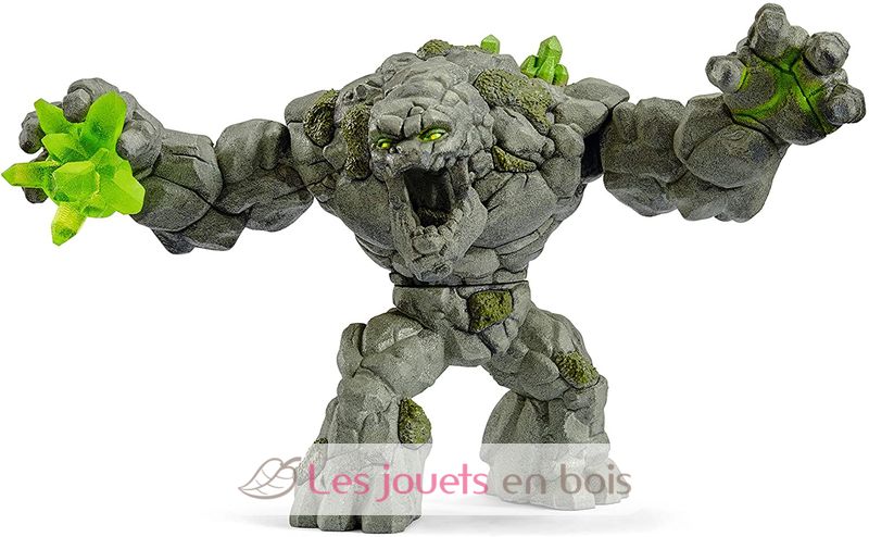 Schleich 70141 ELDRADOR CREATURES - Monstre De Pierre, Jouet Monstr Durable Et Detaille Avec Bras Mobiles Et Torse Rotatif Amz B07