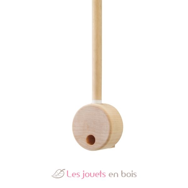 Support mobile bébé bois avec boîte à musique bois Egmont Toys