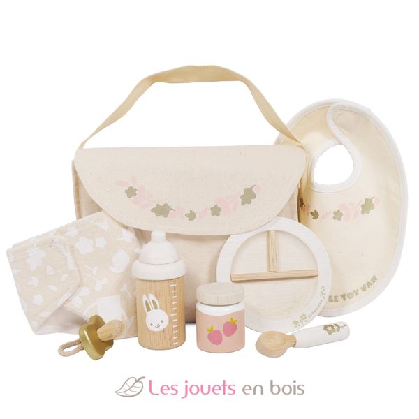 Accessoires pour poupées Le Toy Van TV598 - Sac à langer pour poupée